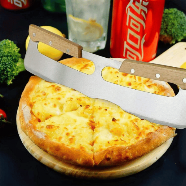 Couteau à pizza abordable avec lame tranchante