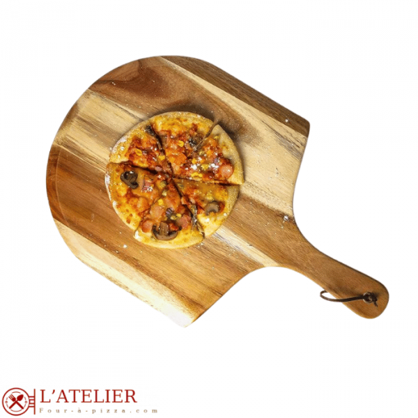 Pelle à pizza en bois de 35 centimètres
